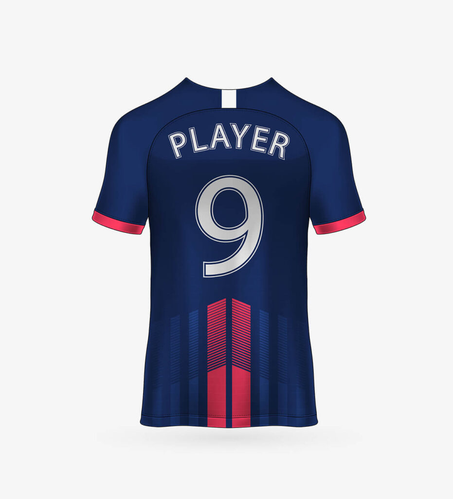 Soccer Jersey Blue - Imagem 2