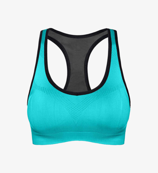 Ladies Gym Tops Cyan
