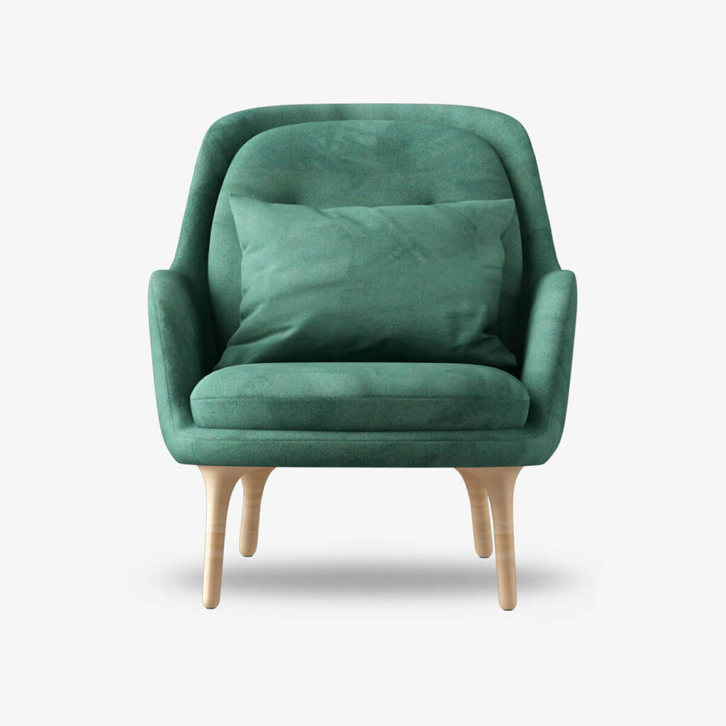 Wooden Round Back Dining Chair - Imagem 5