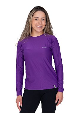 Camisa Conquista Dry Cool manga longa Lady