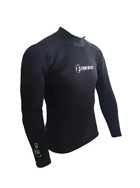 Camisa Fun Dive  neoprene manga longa 1,5 mm